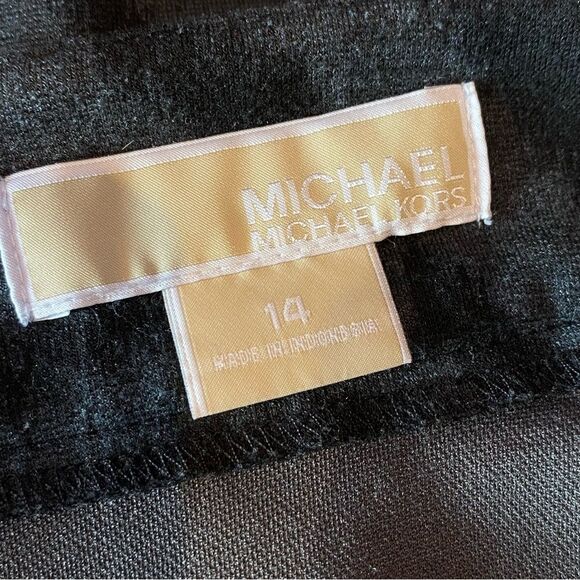 MICHAEL Michael Kors animal print lined skirt size 14 - Picture 5 of 11